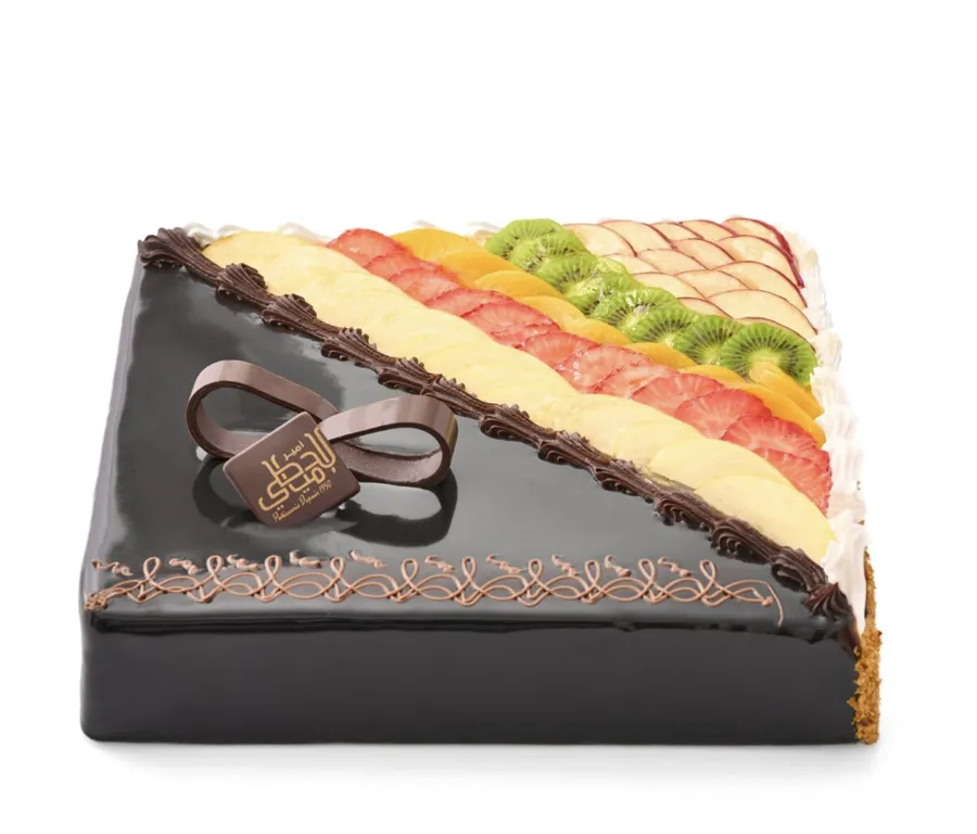 Ganache & Fruits Cake 26*26