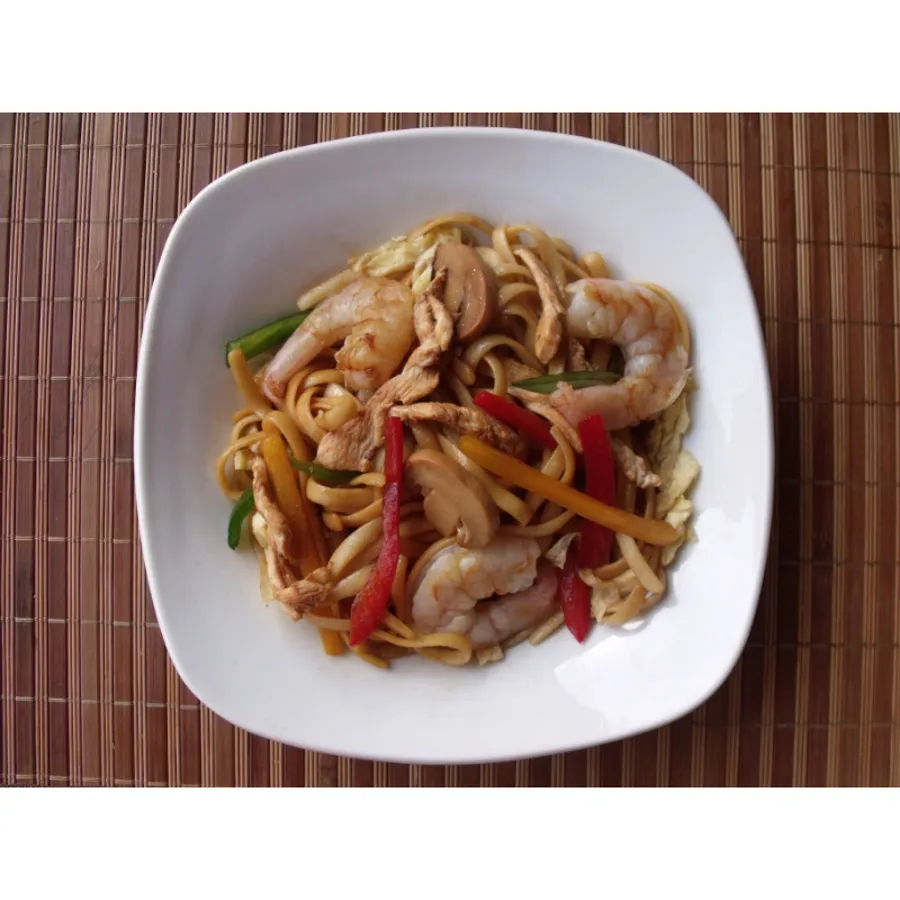 Noodles With Shrimps