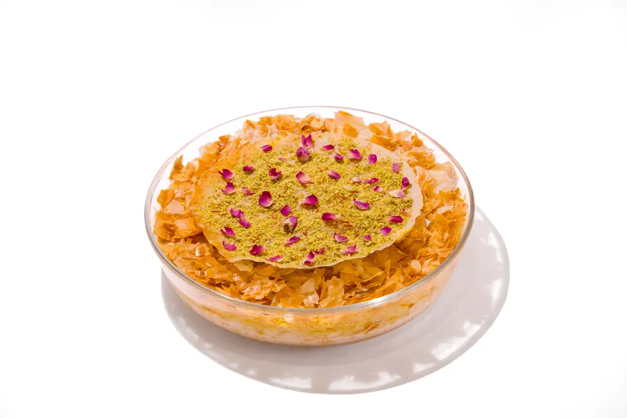 Layered kunafa