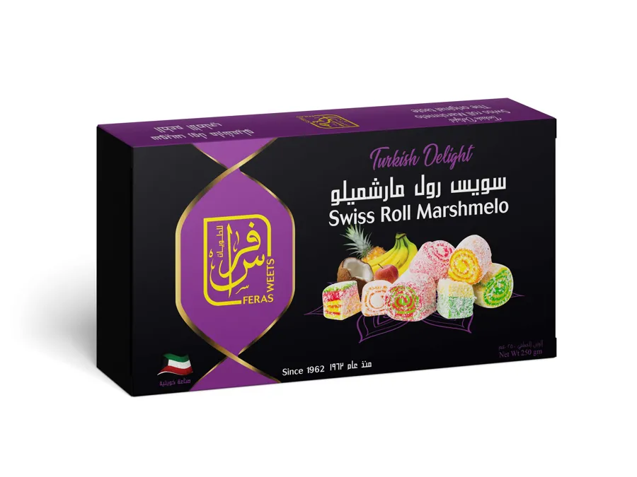SWISSROL Marshmallow 250 GM