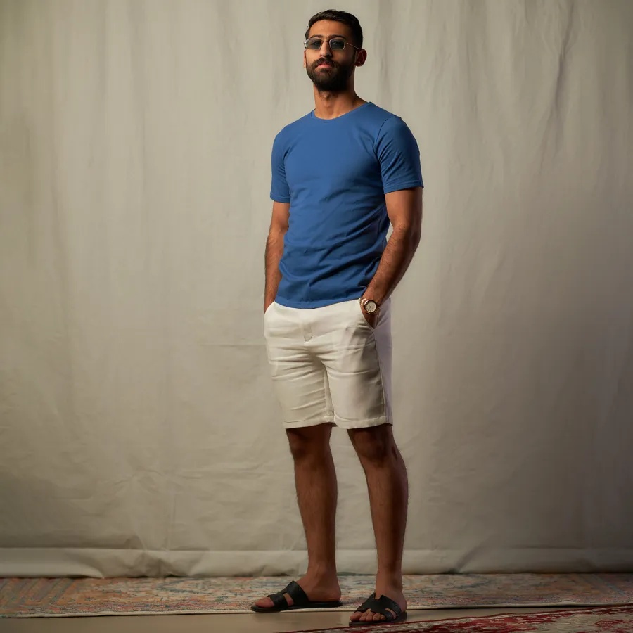 PLAIN T-SHIRT BLUE