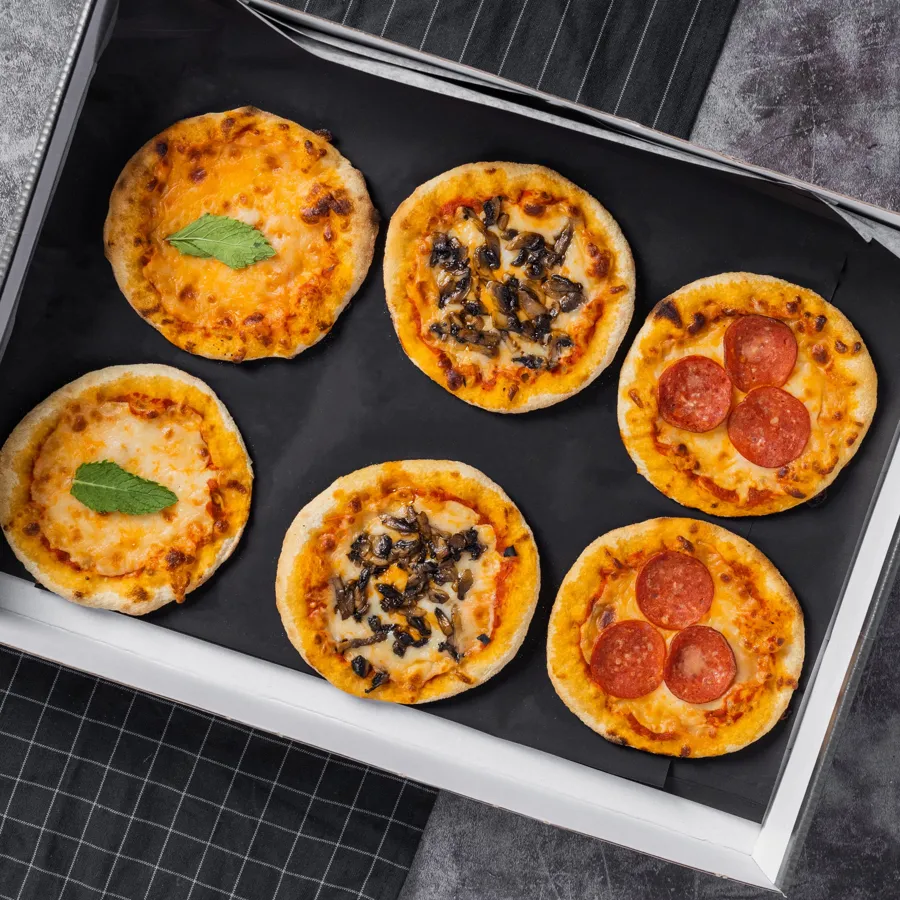 Mini Neapolitan pizza - Mix box