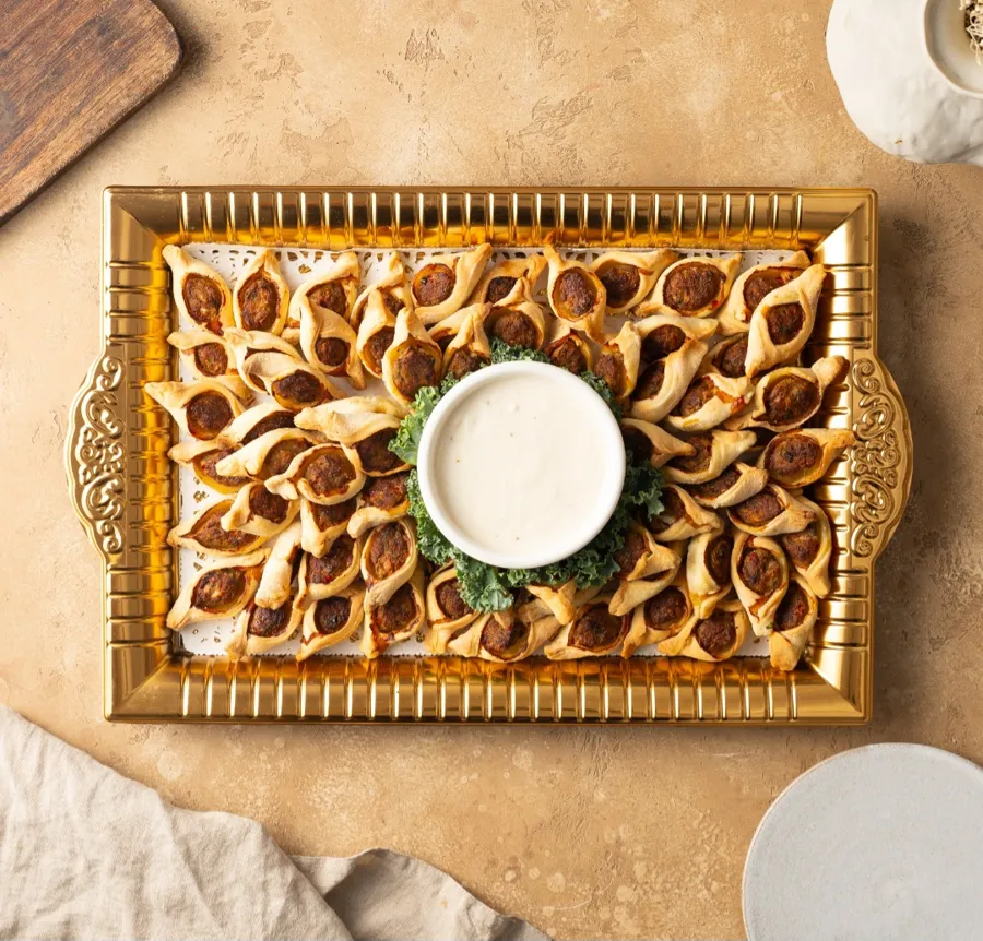 Mante with dip