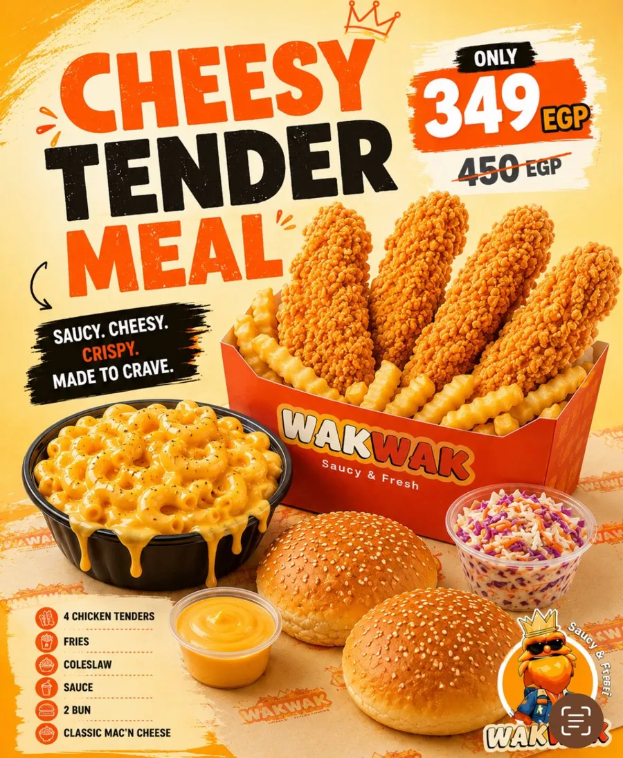 CHEESY TENDER BOX
