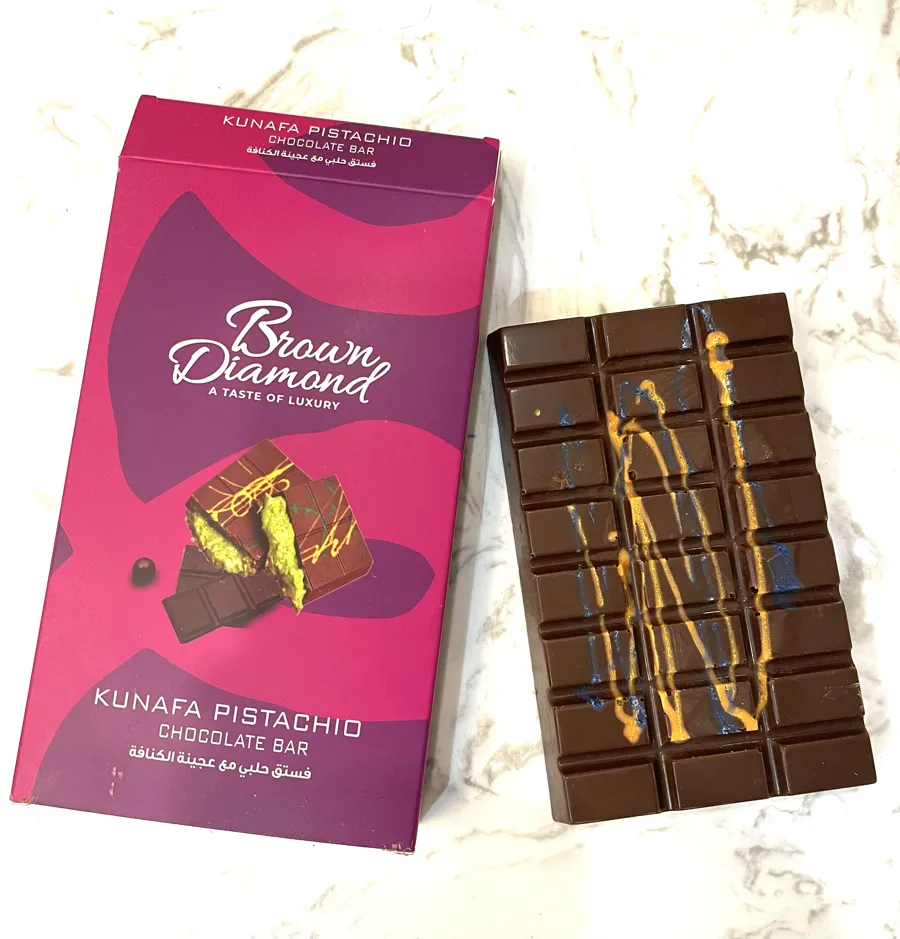 Kunafa Pistachio Chocolate bar