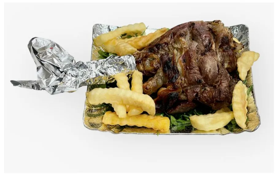 Grilled Lamb Shank