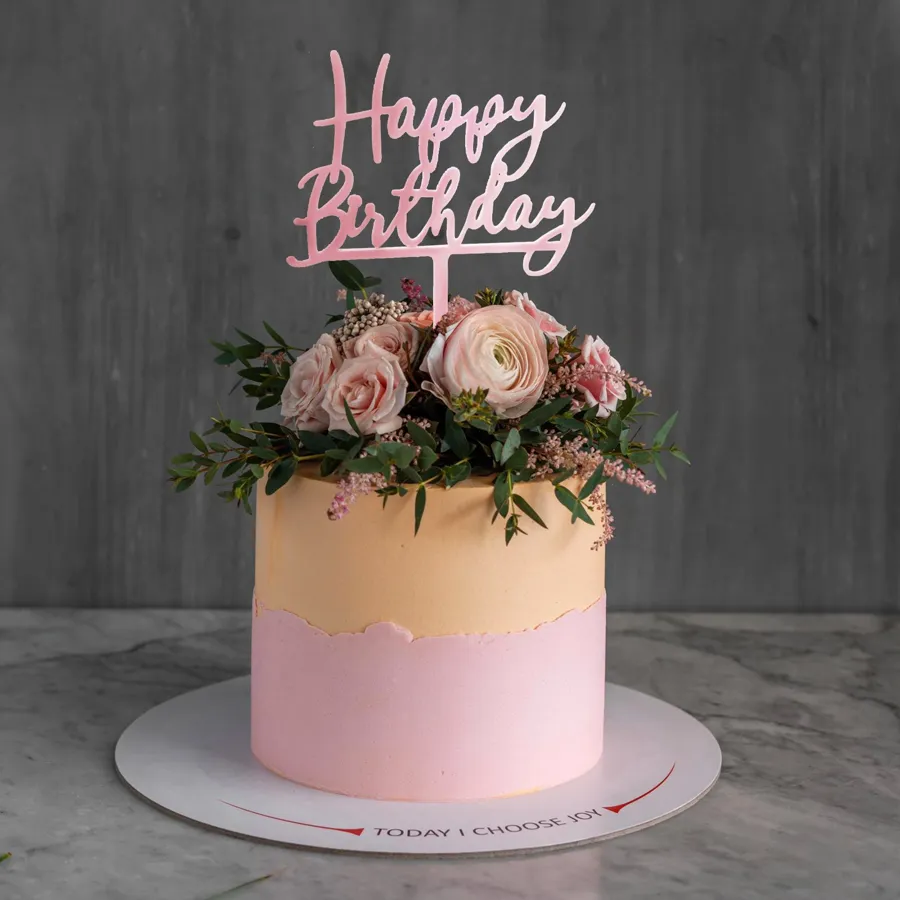 March Cake Peach