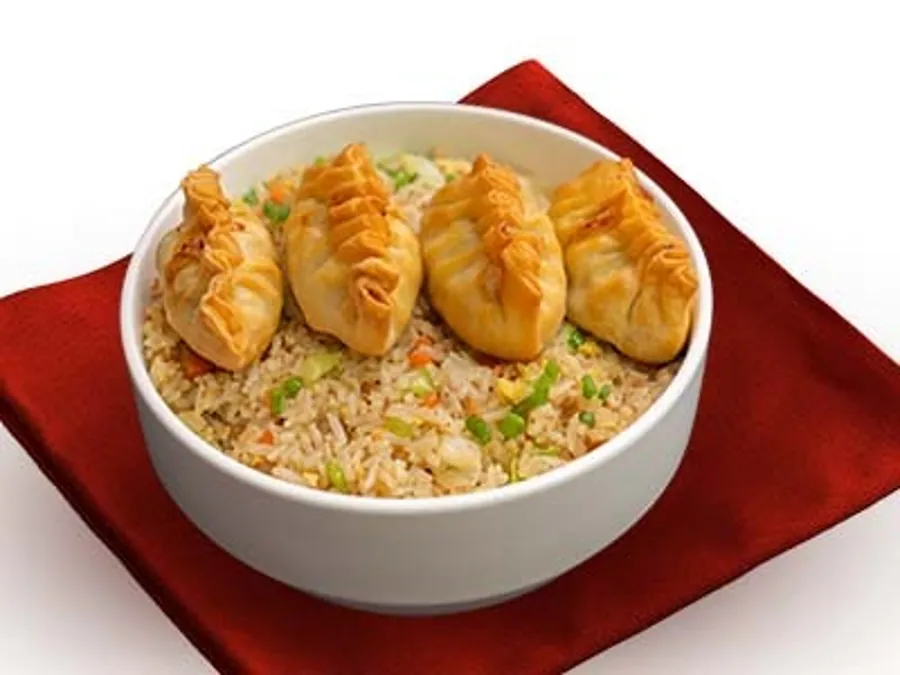 Yang Chao Fan with 4pcs Dumplings