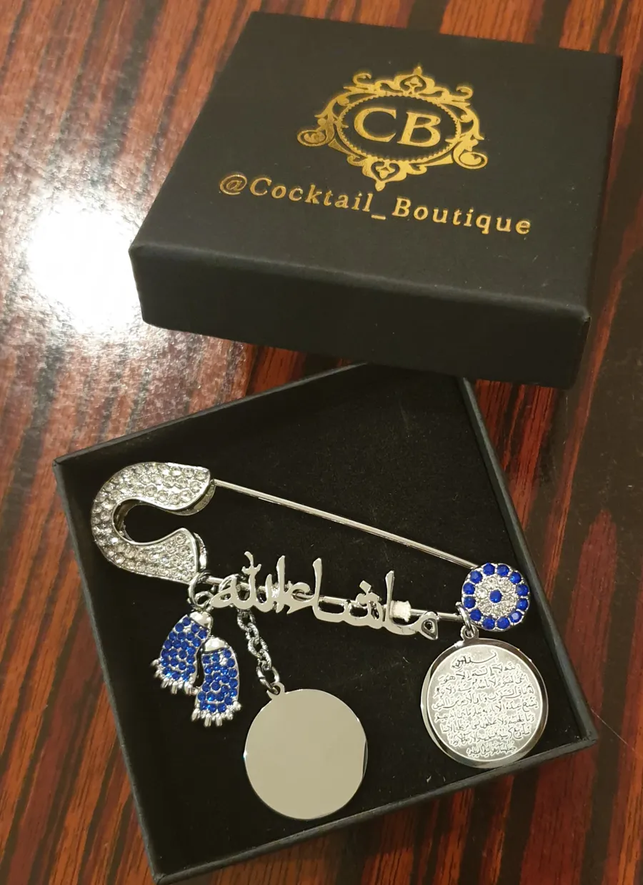 Baby Boy custom Brooch
