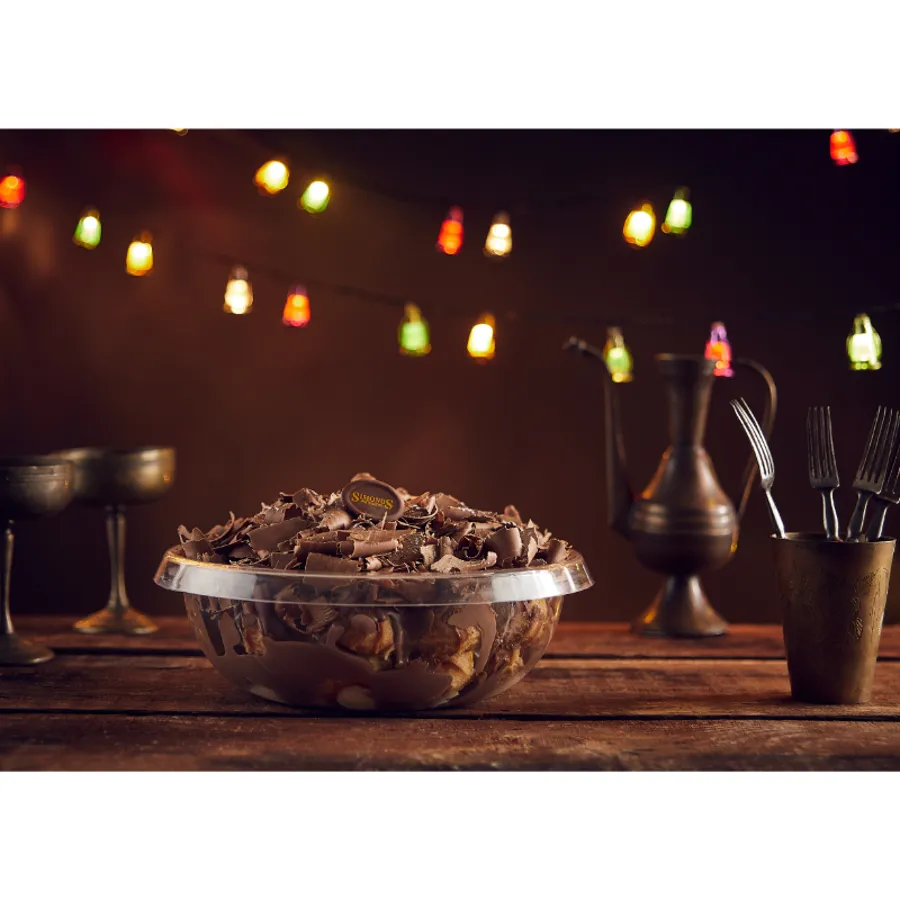 Profiterole Trifle Bowl.