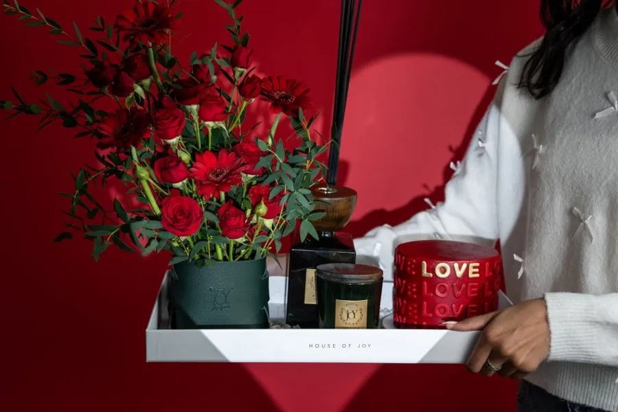 Red Love Scent Tray