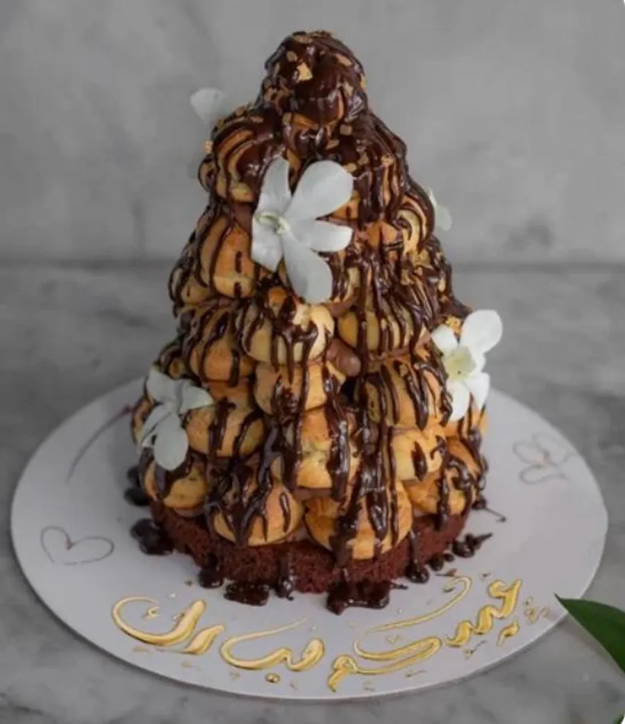 Eid Chocolate Profiteroles