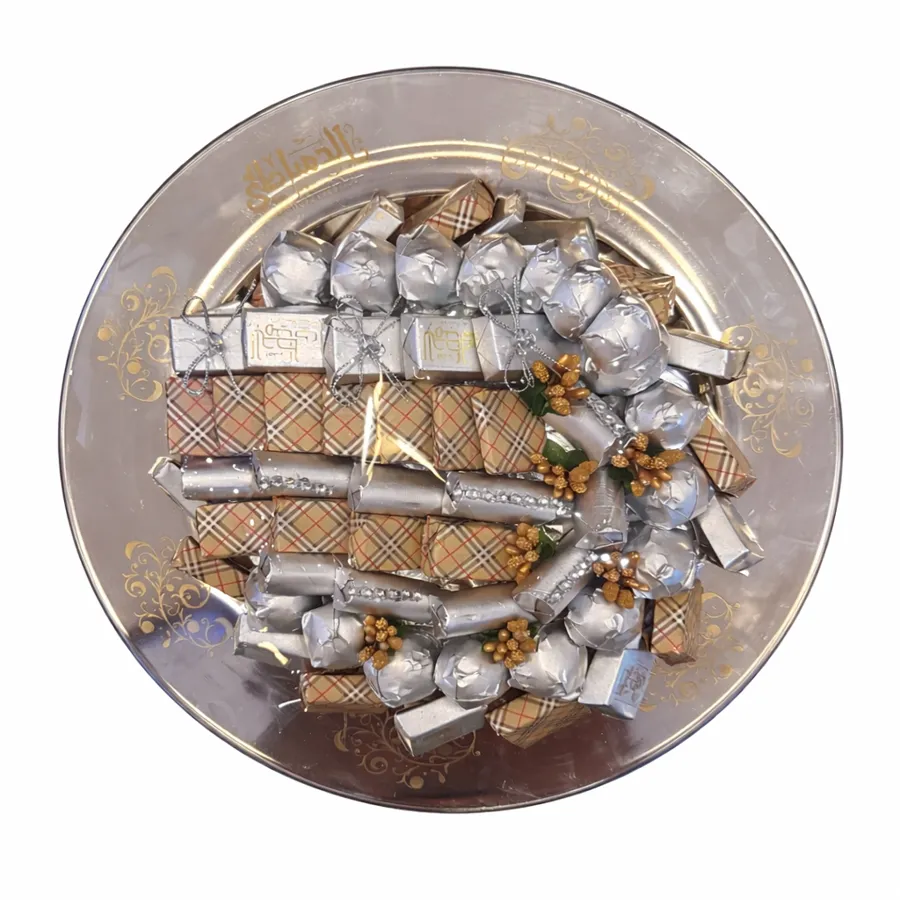 Round Chocolate Tray