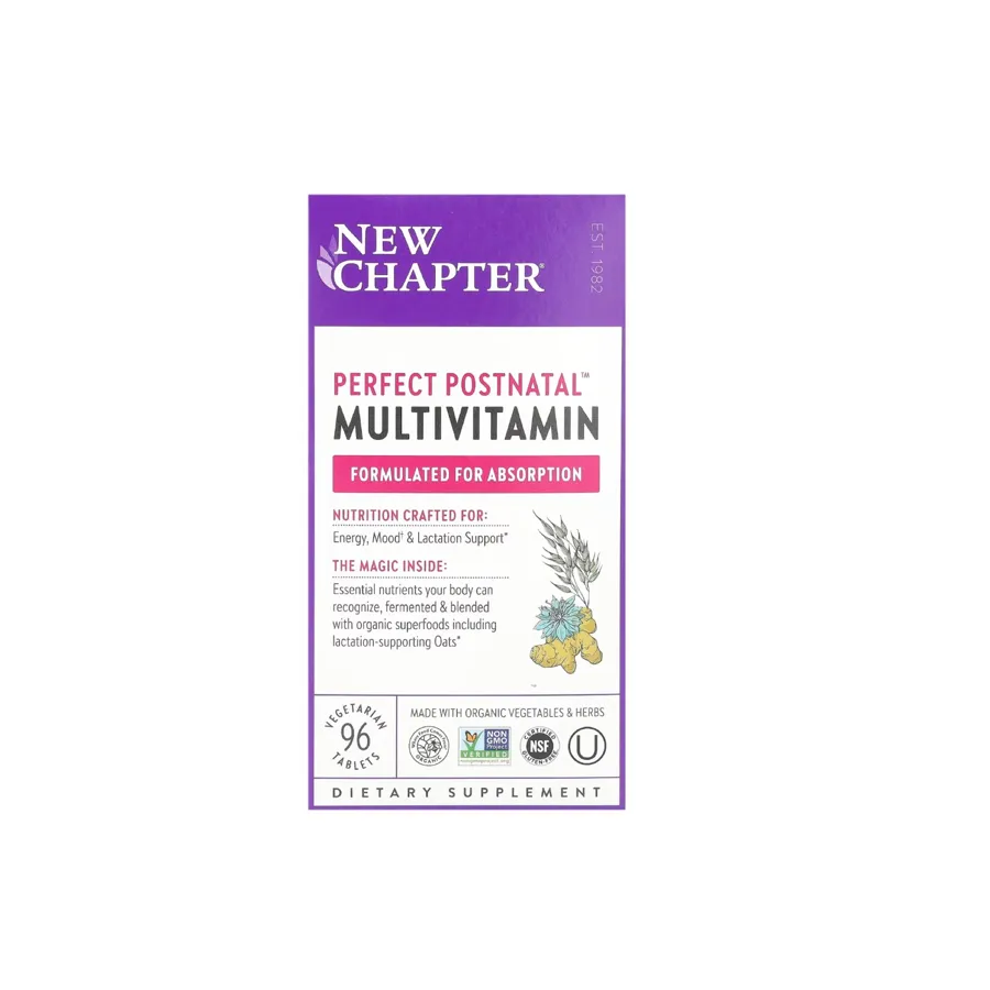 Newchapter Postnatal multivitamin 96 tab