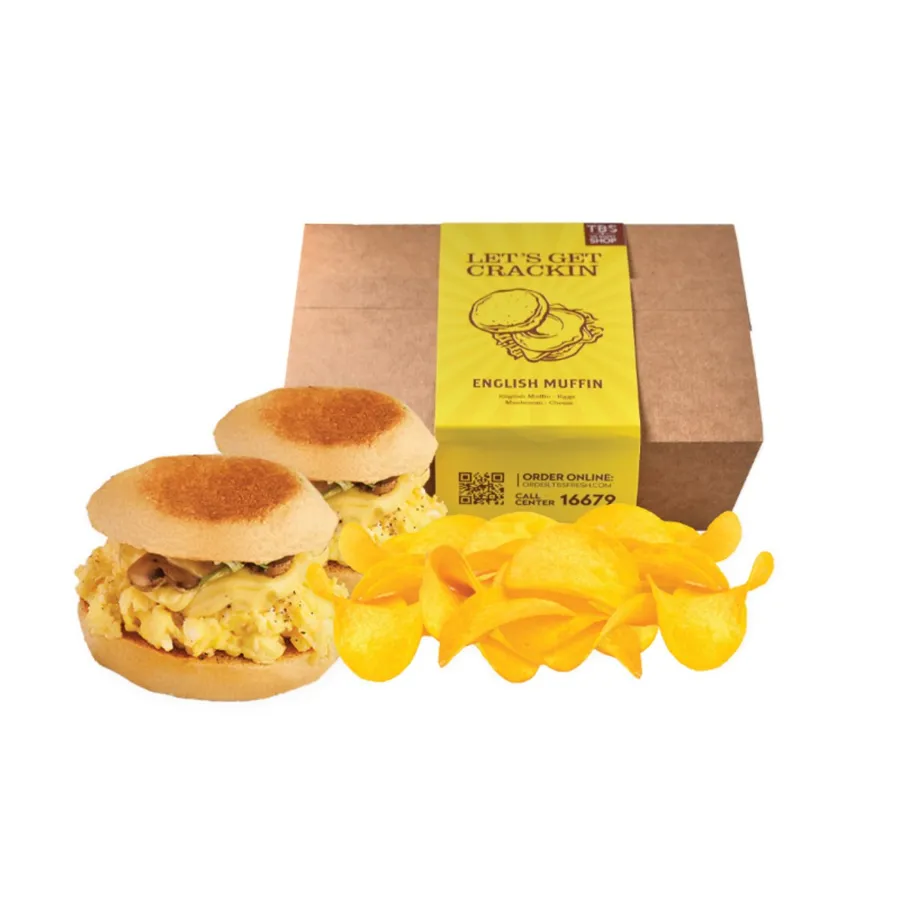Egg English Muffin Box 