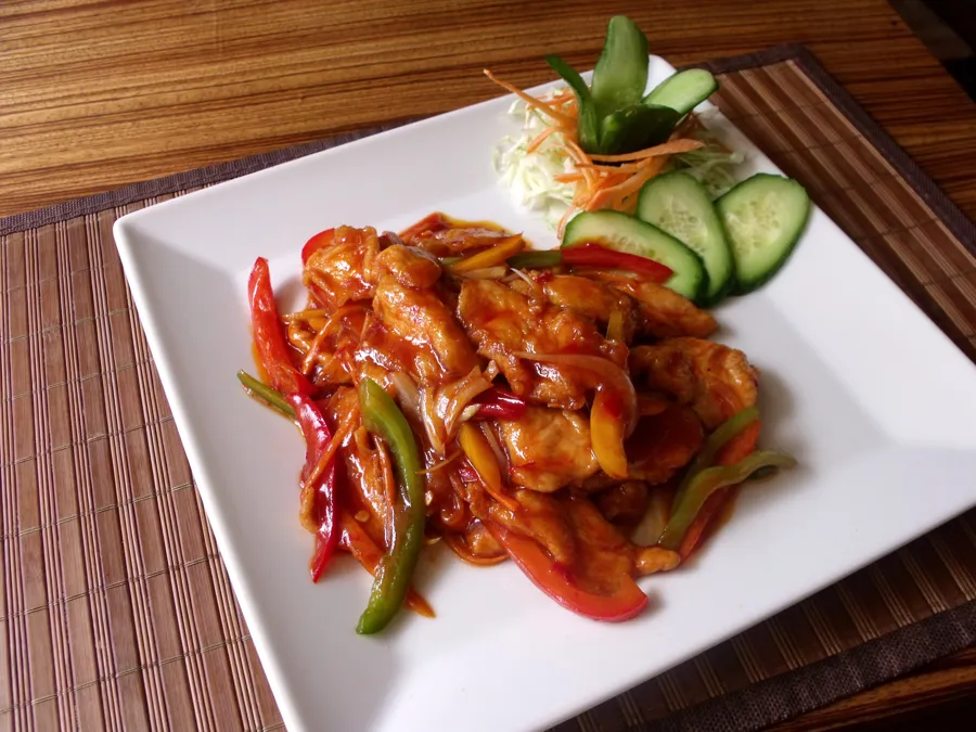 Chicken Sechuan.