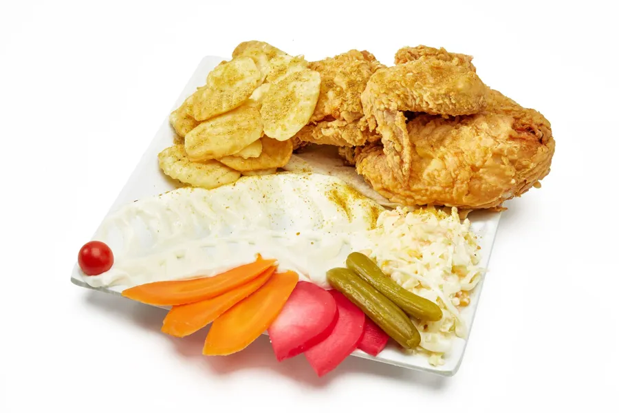 1/2 Broasted Chicken