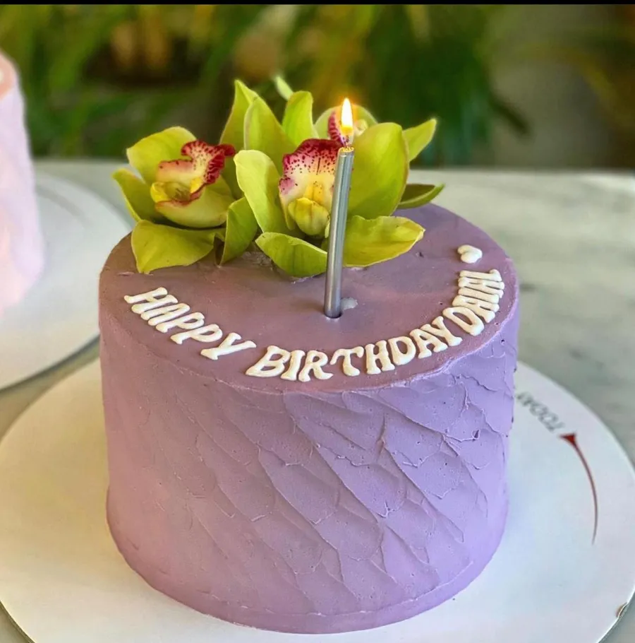 Purple October Cake