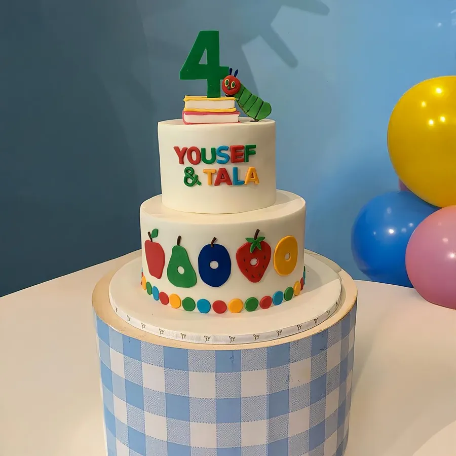 Hungry Caterpillar Cake