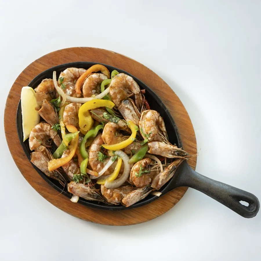 Sizzling Prawns