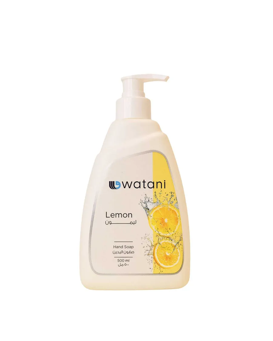 watani hand soap with lemon scent 500 ml