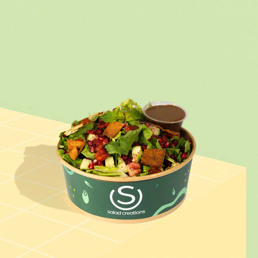 Pomegranate Fattoush Salad