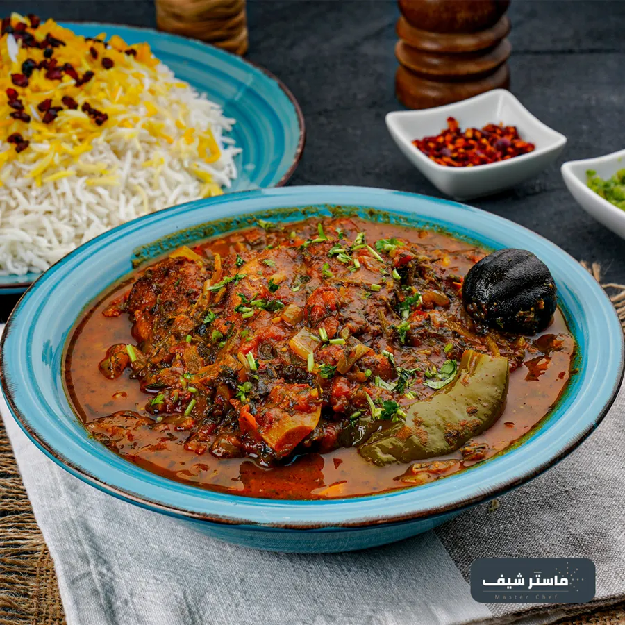 White Rice with Hamour Maraq