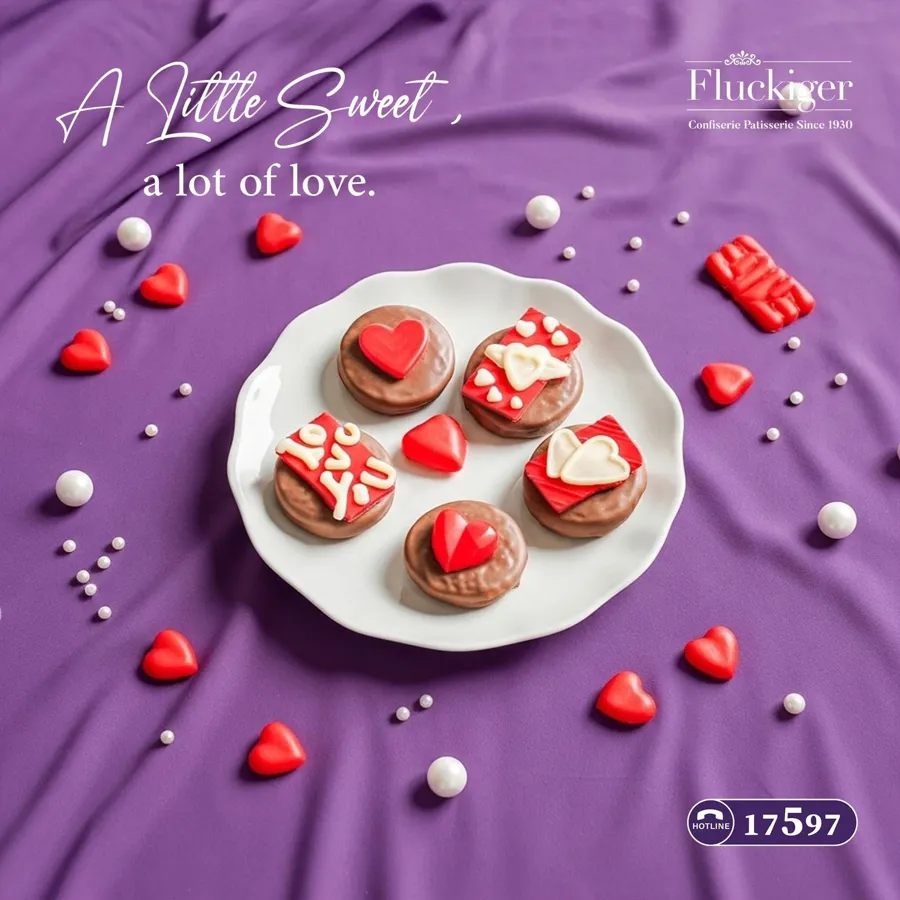 Valentine's Gofret Biscuit