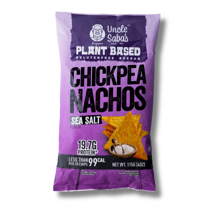Uncle Saba Sea Salted Chickpea Nachos 115g