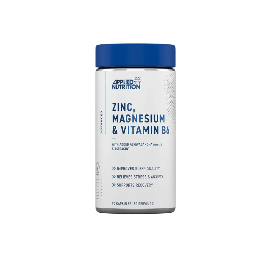 Applied Nutrition, Zinc magnesium & vit B6, 90 Vcaps