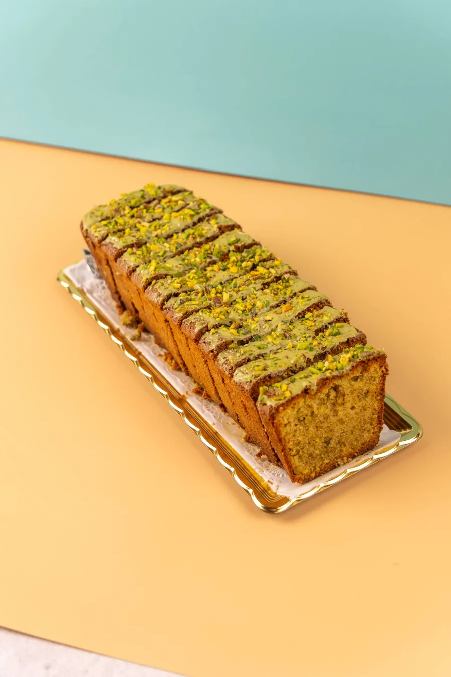 Pistachio Loaf Cake