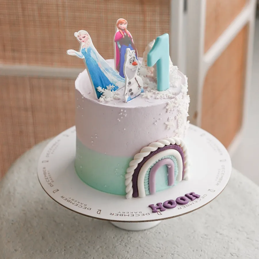 Frozen cream cake 6inch