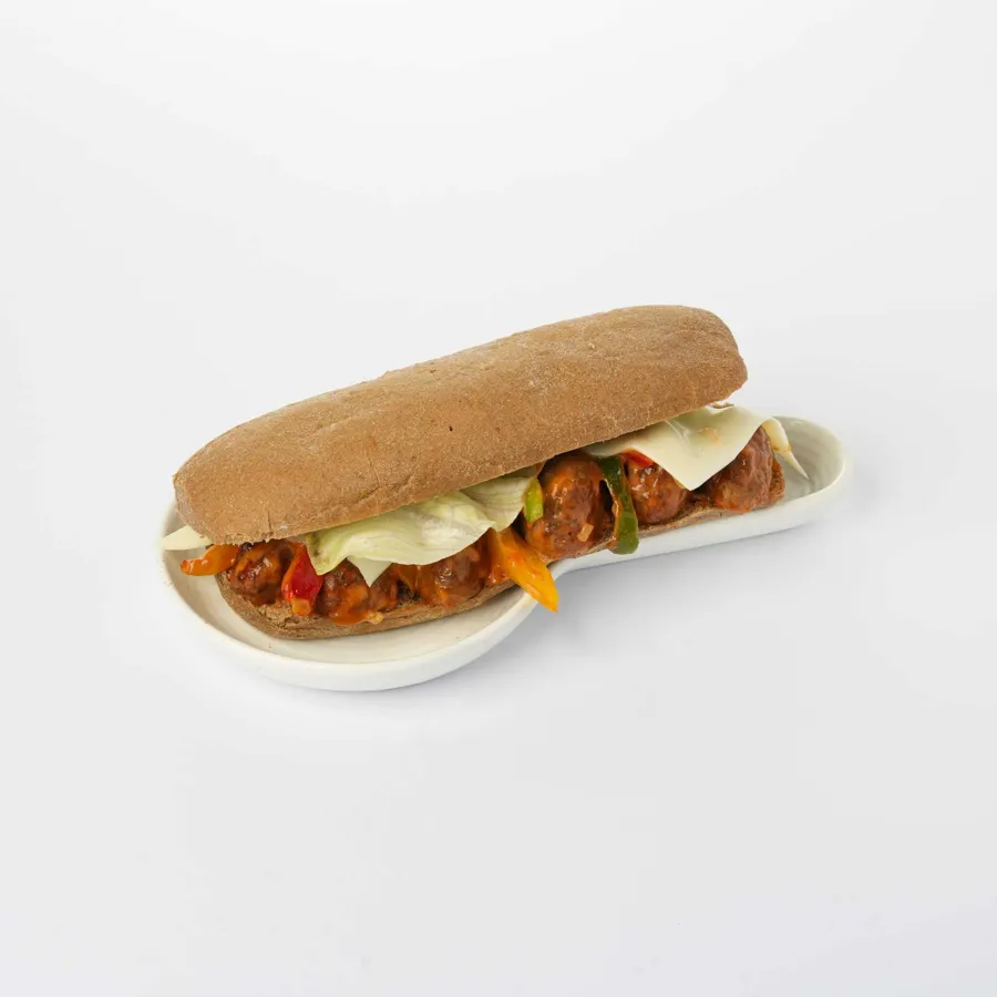 Meatballs sandwich