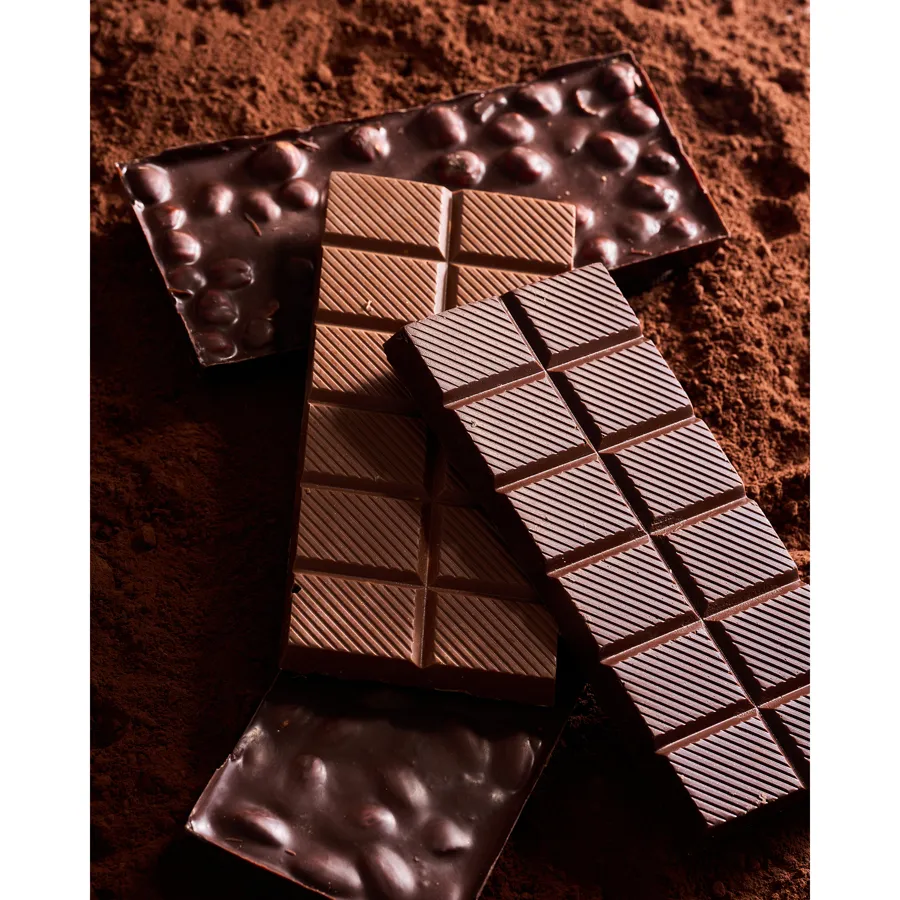 Almond Dark Chocolate Bar (Stevia)