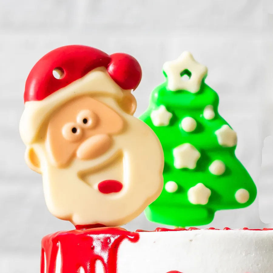 Santa Clause White Chocolate Small Form
