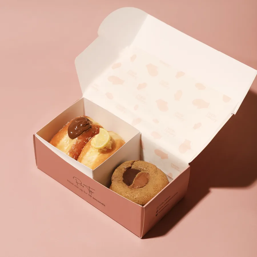 Box of 2 Bombs + 2 Cookies