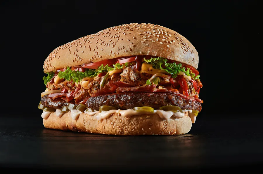🌶️ Magnum Beef Burger Rambo the Champion
