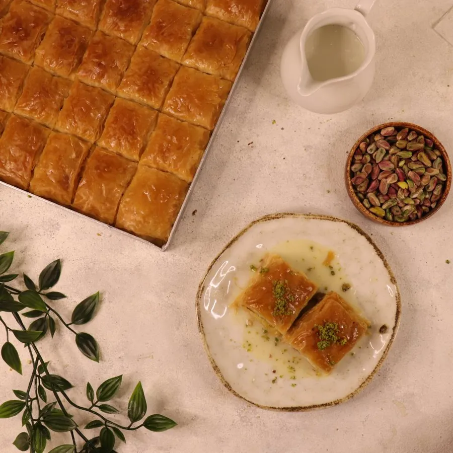 Milky Baklava With Nuts