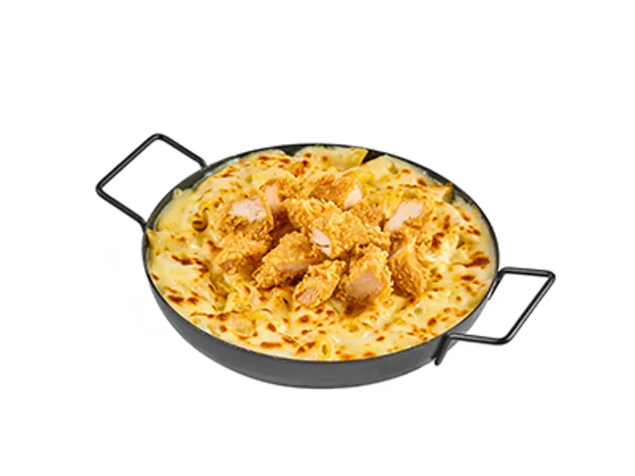 Crispy Chicken Oven Pasta