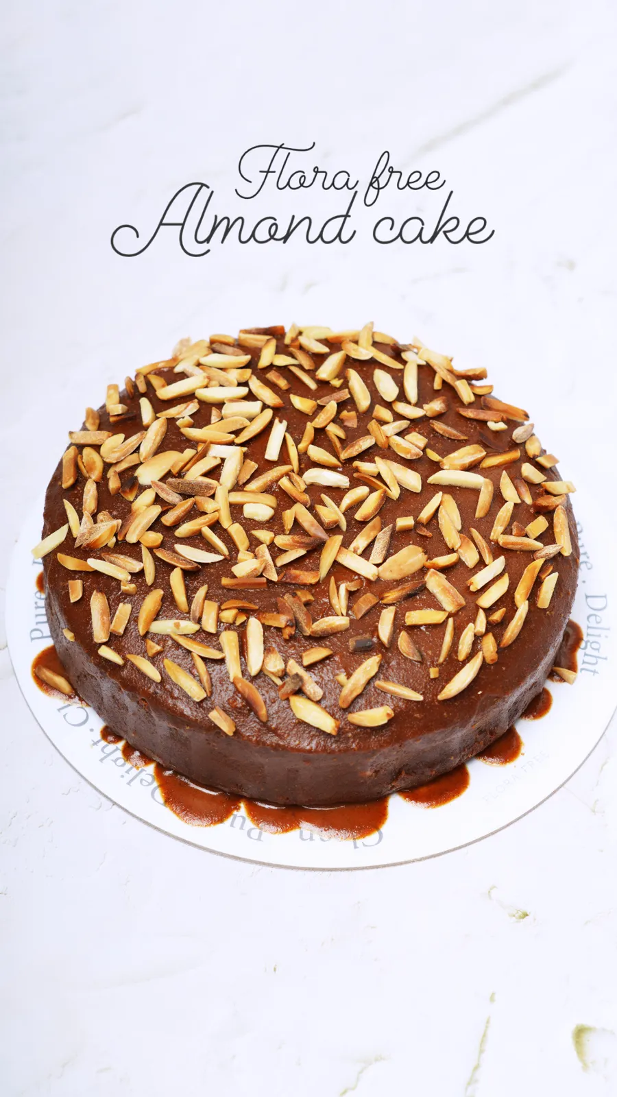 Almond Cake- gluten free- dairy free-no refined sugar