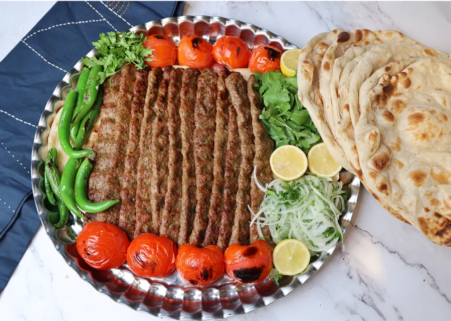 ماعون كباب كوبيده 4 اشخاص