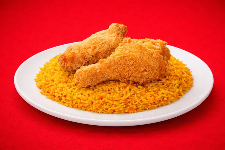 2Pcs Chickenjoy With Kabsa Rice