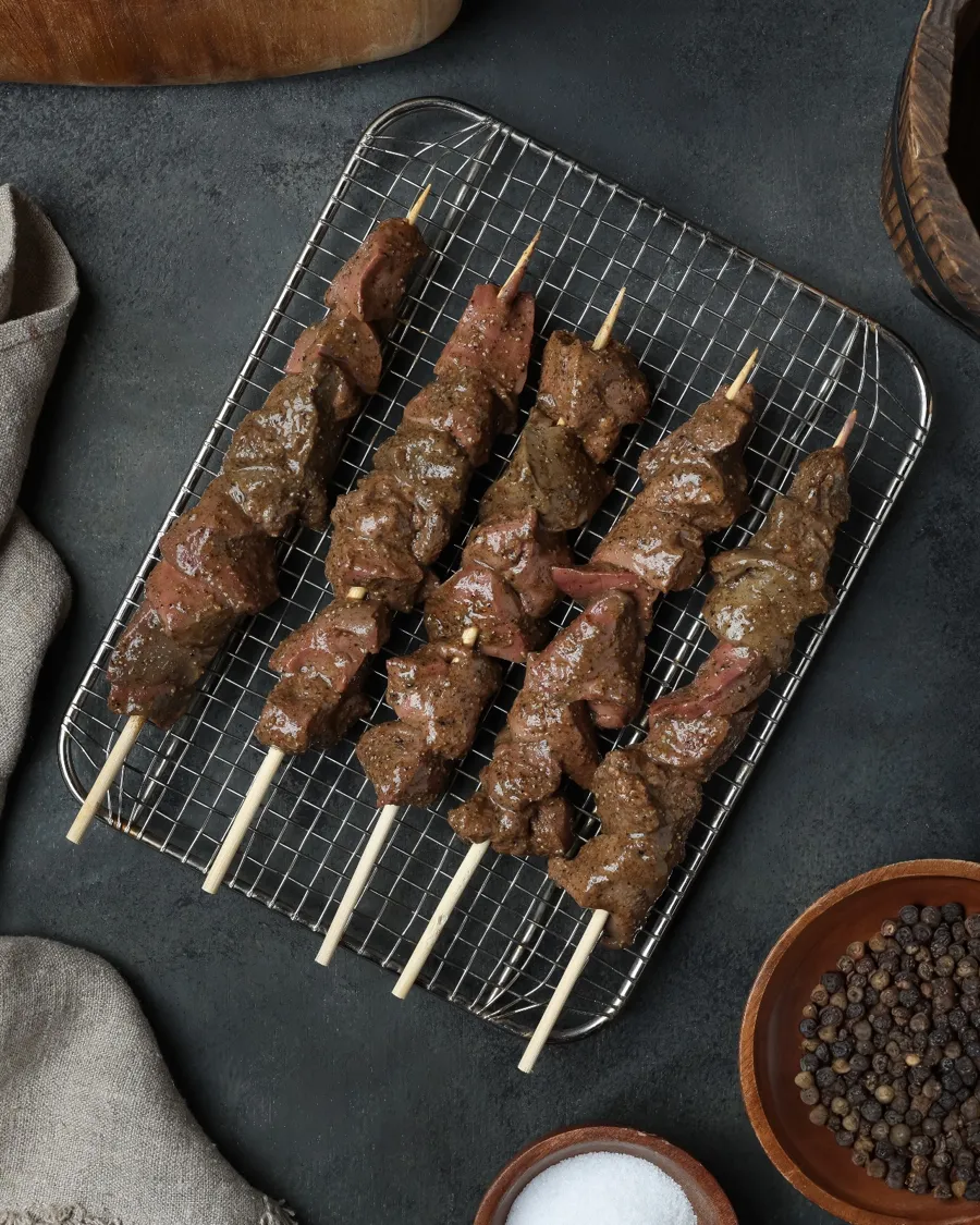 Marinated Lamb Heart