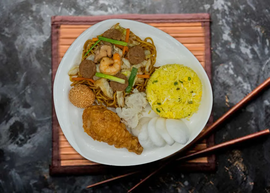 Chinese Style Fried Chicken Lauriat