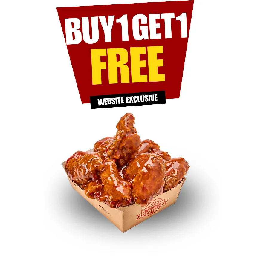 Buy 1 Get 1 Free - 8 pieces Wings