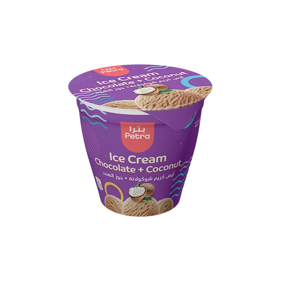 Chocolate Coconut Ice Cream Cup 125ml