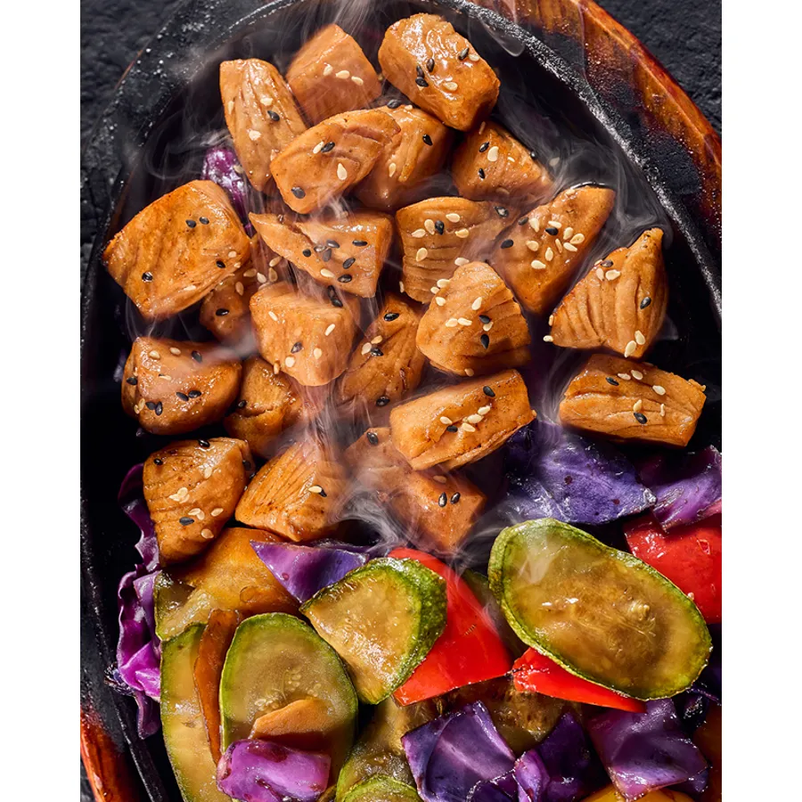 Teppanyaki Norwegian Salmon