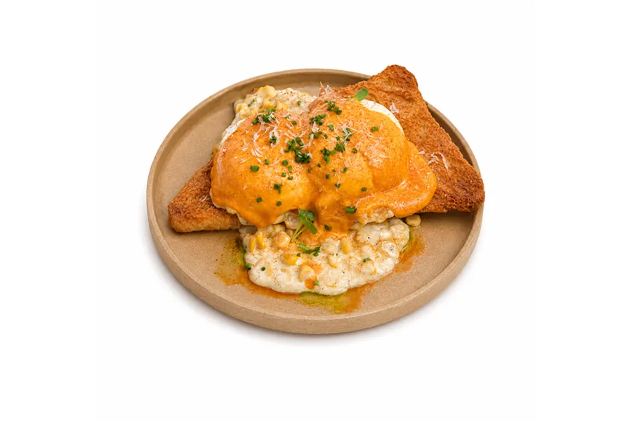 Corn Benedict