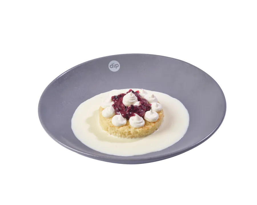 Blueberry tres leche