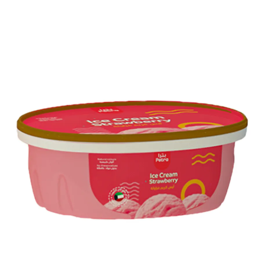 Strawberry Ice Cream Tub 900 ml (1 Piece)